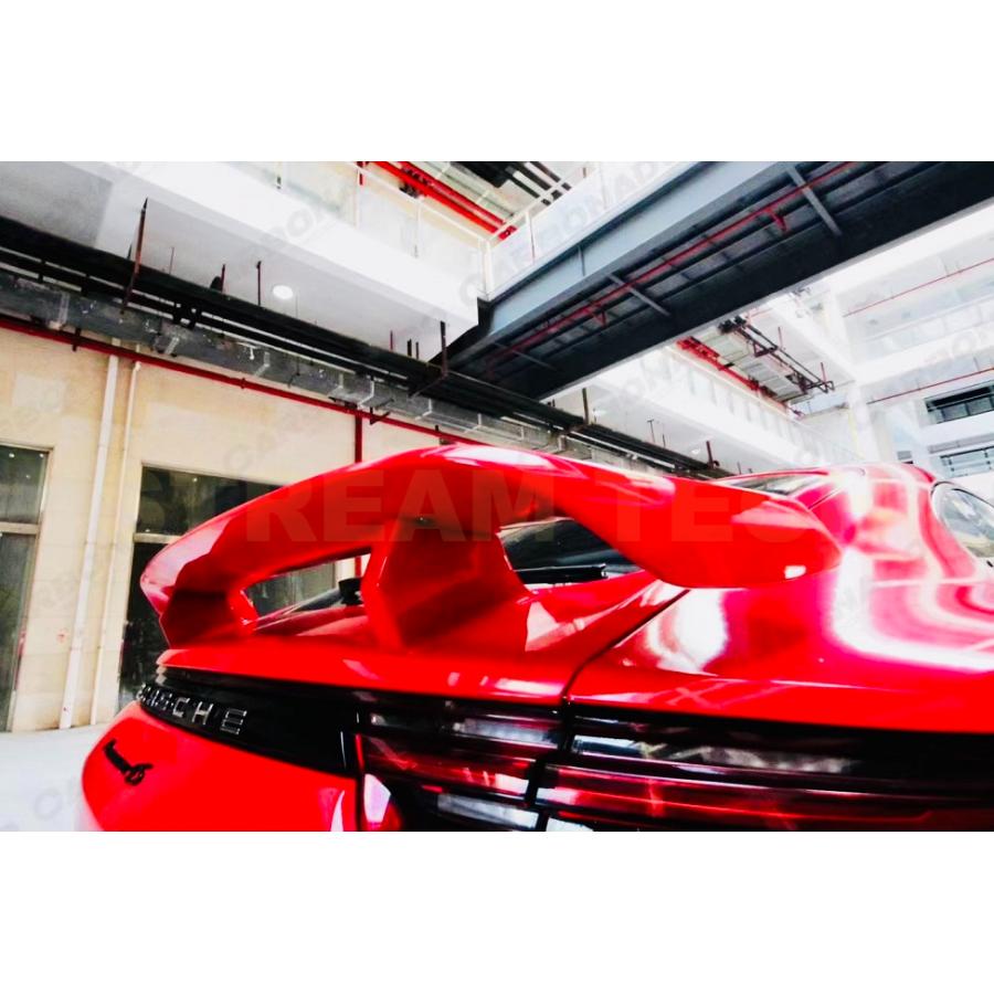 PORSCHE ポルシェ 971 パナメーラ用 TechAタイプ リアウイング 3種類有 GTウイング カーボンウイング トランクスポイラー リアスポイラー 綾織カーボン Panamera |  | 04