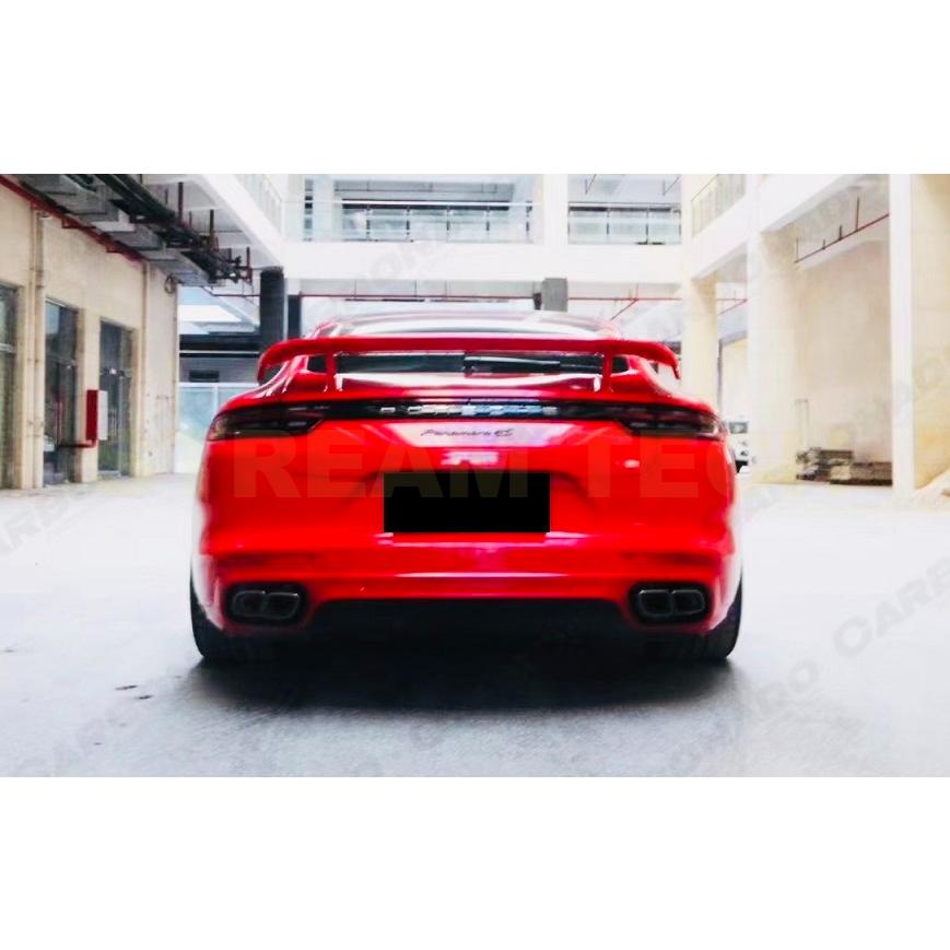 PORSCHE ポルシェ 971 パナメーラ用 TechAタイプ リアウイング 3種類有 GTウイング カーボンウイング トランクスポイラー リアスポイラー 綾織カーボン Panamera |  | 05