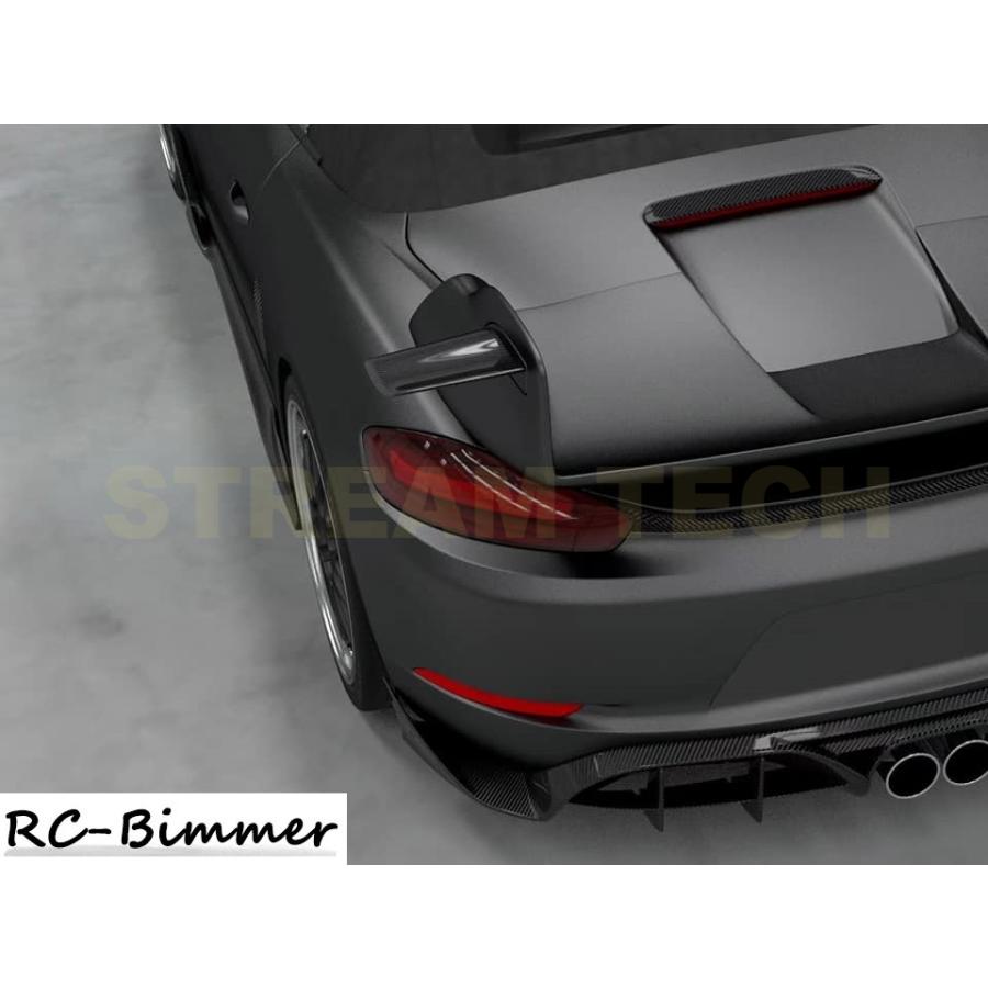 PORSCHE ポルシェ 718 ボクスター用 Stuttmateタイプ GTウイング 2種類有 FRP カーボン リアウイング クジラウイング リアスポイラー トランクスポイラー 982 |  | 02