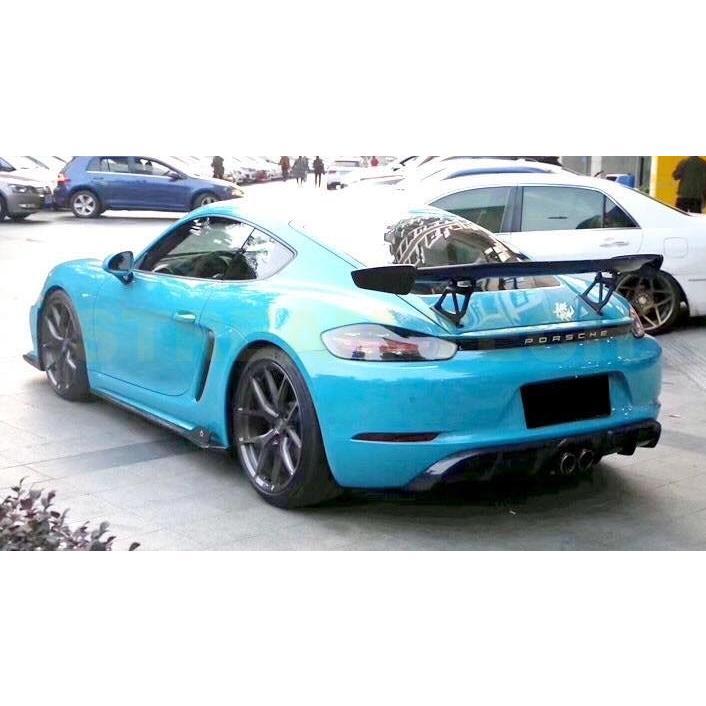 PORSCHE ポルシェ 718 ケイマン ボクスター用 GT4タイプ GTウイング ABS製 リアウイング リアスポイラー トランクスポイラー Cayman Boxster 987 981 982 人気 |  | 11