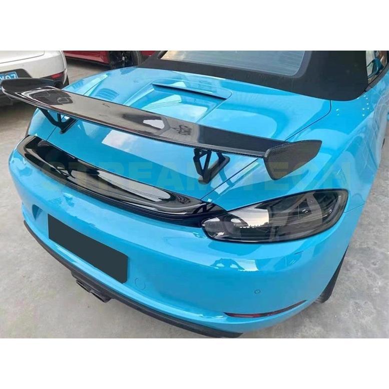 PORSCHE ポルシェ 718 ケイマン ボクスター用 GT4タイプ GTウイング ABS製 リアウイング リアスポイラー トランクスポイラー Cayman Boxster 987 981 982 人気 |  | 12