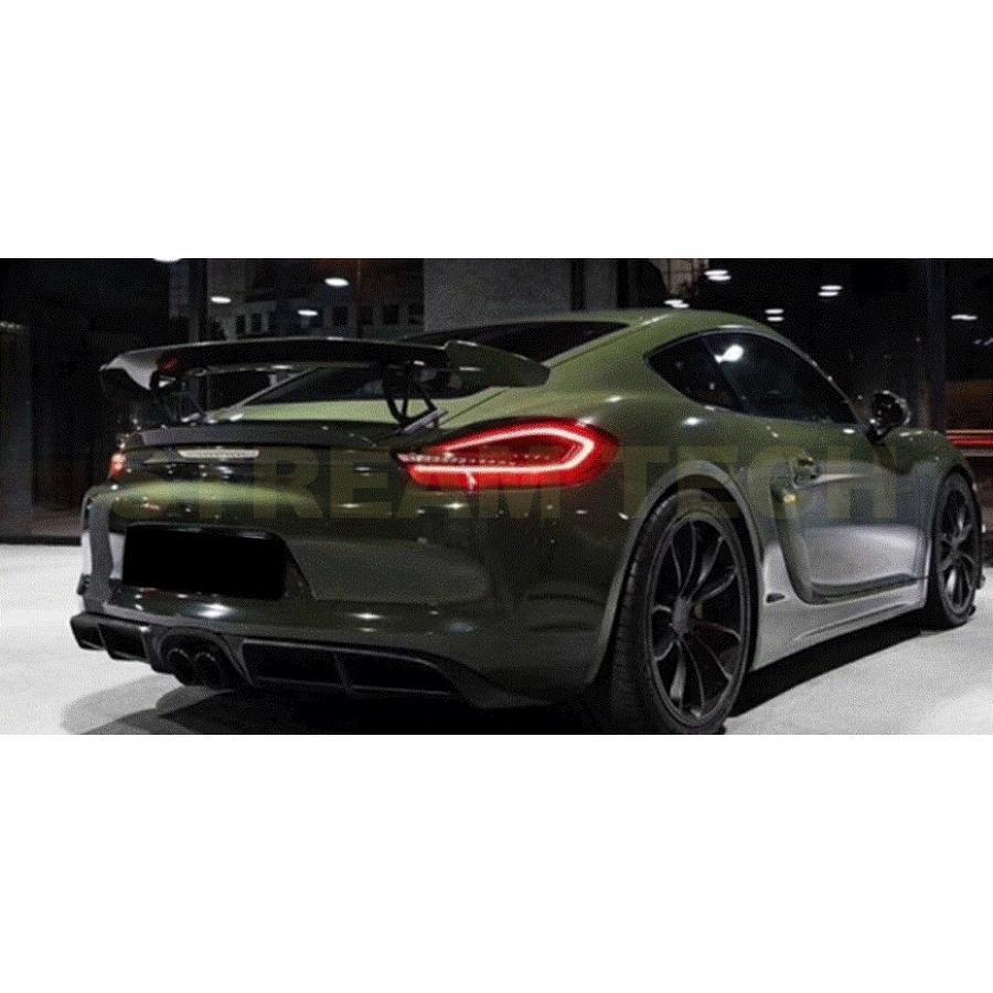 PORSCHE ポルシェ 718 ケイマン ボクスター用 GT4タイプ GTウイング ABS製 リアウイング リアスポイラー トランクスポイラー Cayman Boxster 987 981 982 人気 |  | 18