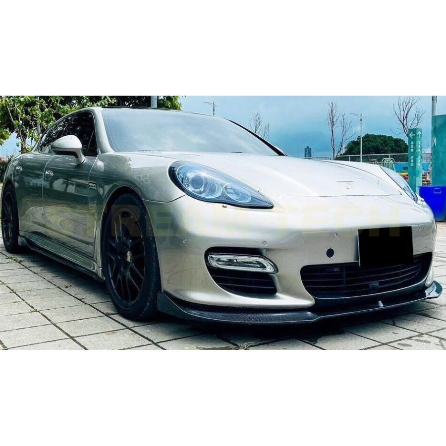 PORSCHE ポルシェ 970 パナメーラ 前期用 MLタイプ カーボン フロントスポイラー フロントリップ アンダーリップ リップスポイラー 970.1 Panamera S 4 人気商品 |  | 14