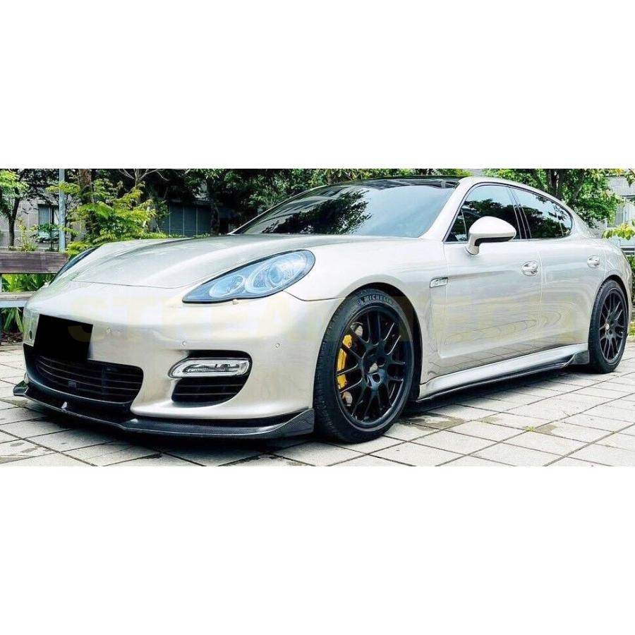 PORSCHE ポルシェ 970 パナメーラ 前期用 MLタイプ カーボン フロントスポイラー フロントリップ アンダーリップ リップスポイラー 970.1 Panamera S 4 人気商品 |  | 15