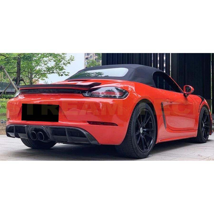 PORSCHE ポルシェ 718 ボクスター用 SRタイプ カーボン トランク