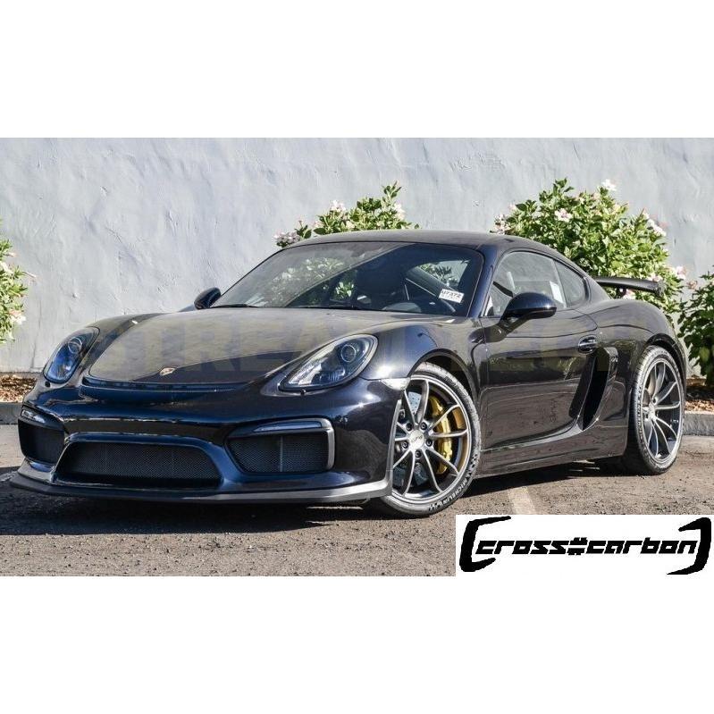 PORSCHE ポルシェ 718 ケイマン ボクスター用 GT4タイプ カーボン  