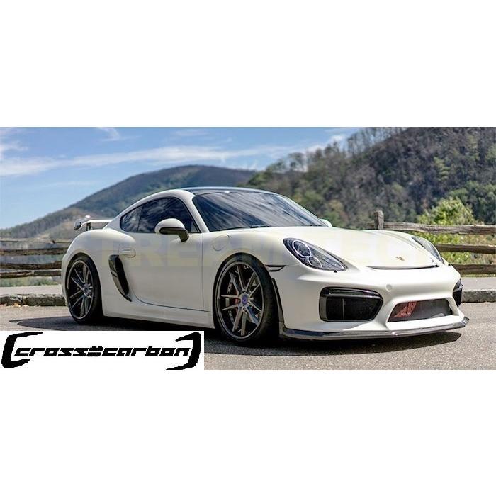 PORSCHE ポルシェ 718 ケイマン ボクスター用 GT4タイプ カーボン  