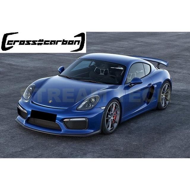 PORSCHE ポルシェ 718 ケイマン ボクスター用 GT4タイプ カーボン  