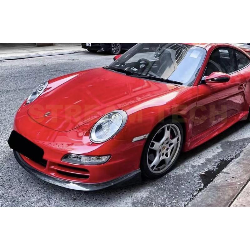 PORSCHE ポルシェ 997 カレラ 前期用 TechAタイプ カーボン フロントスポイラー リップスポイラー フロントリップ バンパーリップ テック アート 911 997.1 人気 |  | 01