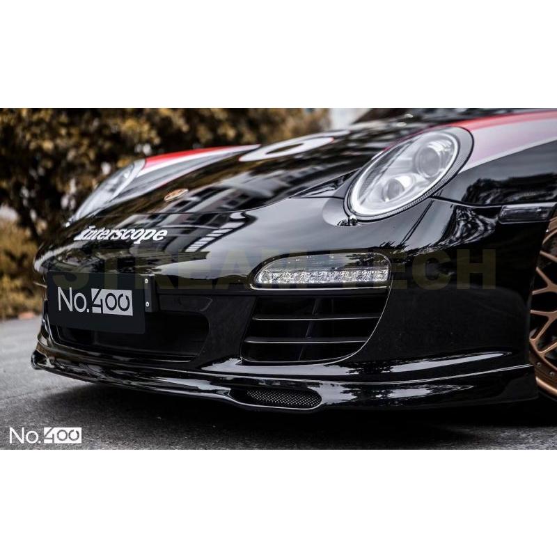 PORSCHE ポルシェ 997.1 カレラ 前期用 EMタイプ フロントスポイラー 2種類有 FRP カーボン リップスポイラー フロントリップ アンダーリップ 911 997 人気商品 | 