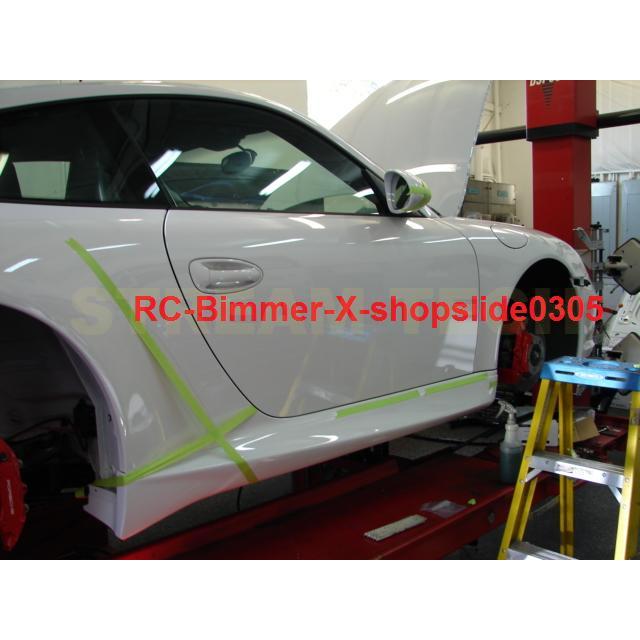 PORSCHE ポルシェ 997 カレラ用 TechAタイプ サイドステップ サイドスカート サイドスポイラー サイドシル FRP製 未塗装 塗装代行可能 911 997.1 997.2 人気商品 |  | 01