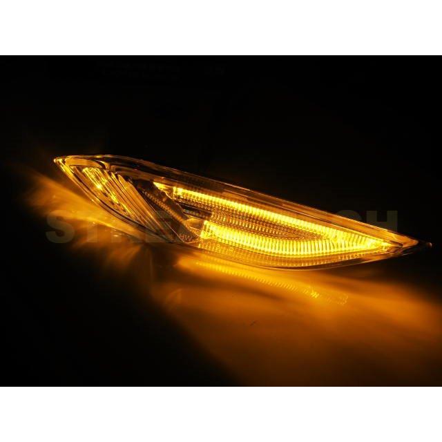 PORSCHE ポルシェ 958 カイエン用 スモークレンズ ホワイト LED サイドマーカー 2点セット ランプ ライト スモーク Porsche Cayenne 92A |  | 03