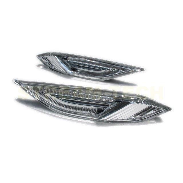 PORSCHE ポルシェ 958 カイエン用 スモークレンズ ホワイト LED サイドマーカー 2点セット ランプ ライト スモーク Porsche Cayenne 92A |  | 05