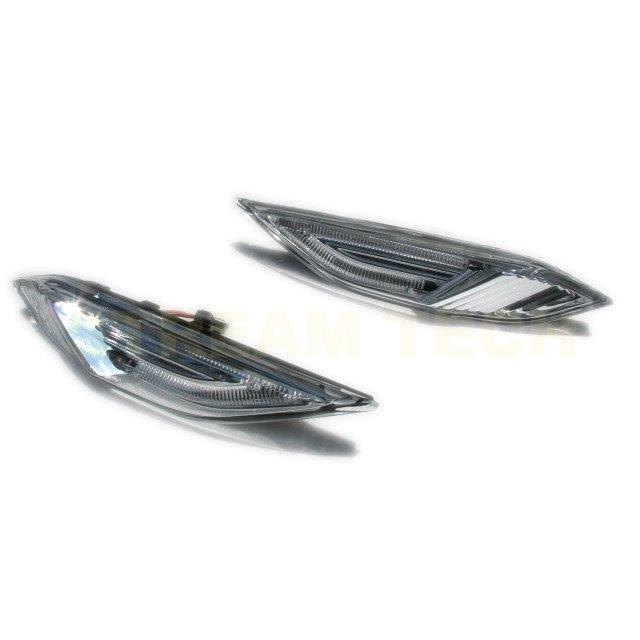 PORSCHE ポルシェ 958 カイエン用 スモークレンズ ホワイト LED サイドマーカー 2点セット ランプ ライト スモーク Porsche Cayenne 92A |  | 06