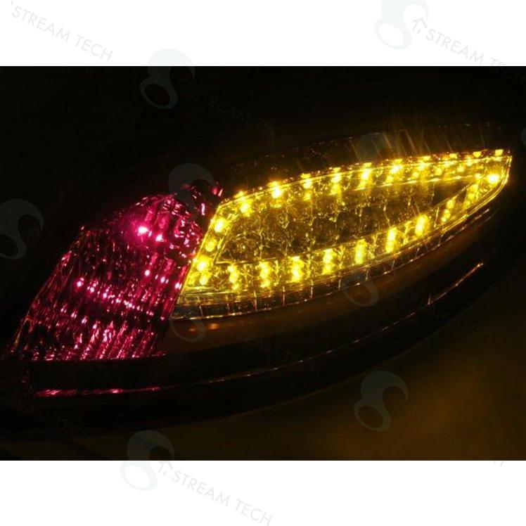 ポルシェ 987 ボクスター/ケイマン用2004〜09年用 新型エクスクルーシブデザインLEDテールライト/クリスタル/PORSCHE/ティンテッドテールライト |  | 02
