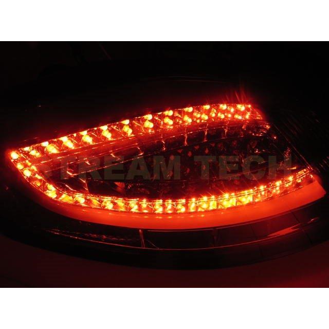 PORSCHE ポルシェ 987 ケイマン ボクスター 05〜09年用 新型 LED クリアテールランプ レッド スモーク テールライト リアライト ランプ Cayman Boxster 人気商品 |  | 06