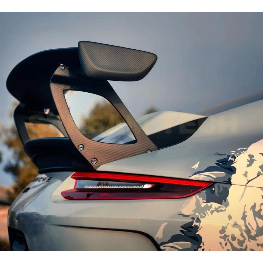 PORSCHE ポルシェ 991.2 GT3 後期用 ブラックシリーズ RSタイプ リアウイング GTウイング ウイングキット リアスポイラー 3種類有 FRP カーボン 911 GT3 GT2 |  | 18