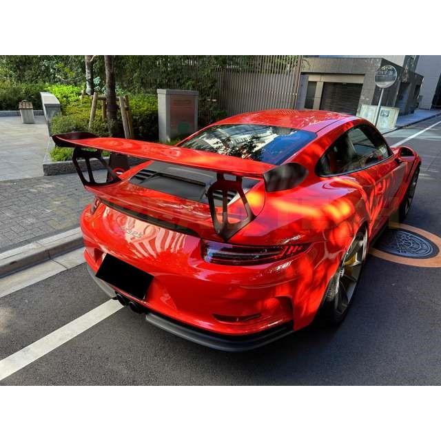 PORSCHE ポルシェ 991.2 GT3 後期用 ブラックシリーズ RSタイプ リアウイング GTウイング ウイングキット リアスポイラー 3種類有 FRP カーボン 911 GT3 GT2 |  | 01