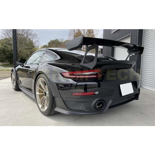 PORSCHE ポルシェ 991.2 GT3 後期用 ブラックシリーズ RSタイプ リアウイング GTウイング ウイングキット リアスポイラー 3種類有 FRP カーボン 911 GT3 GT2 |  | 03