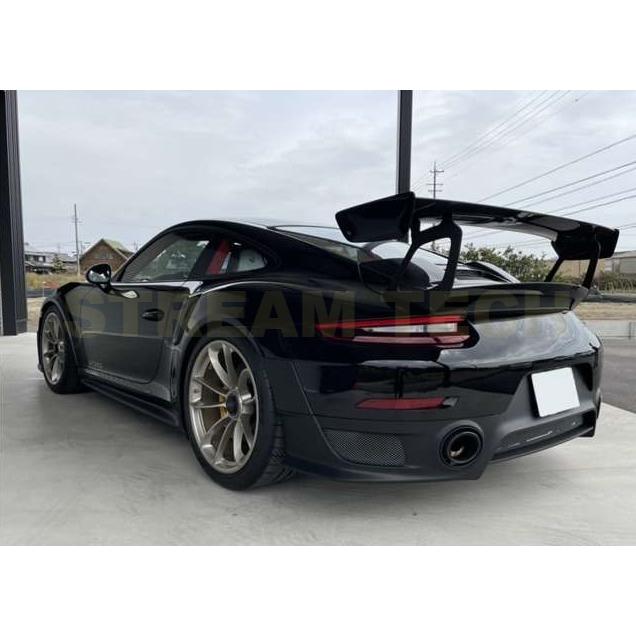 PORSCHE ポルシェ 991.2 GT3 後期用 ブラックシリーズ RSタイプ リアウイング GTウイング ウイングキット リアスポイラー 3種類有 FRP カーボン 911 GT3 GT2 |  | 05