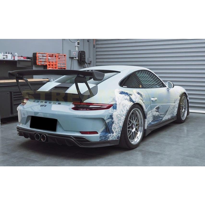 PORSCHE ポルシェ 991.2 GT3 後期用 ブラックシリーズ RSタイプ リアウイング GTウイング ウイングキット リアスポイラー 3種類有 FRP カーボン 911 GT3 GT2 |  | 06