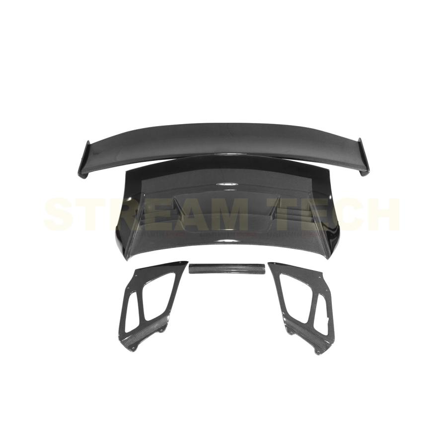 PORSCHE ポルシェ 991.2 GT3 後期用 ブラックシリーズ RSタイプ リアウイング GTウイング ウイングキット リアスポイラー 3種類有 FRP カーボン 911 GT3 GT2 |  | 09