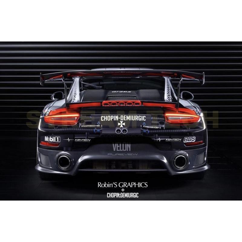 PORSCHE ポルシェ 911 991 後期 GT2 RSタイプ バンパー対応 可変