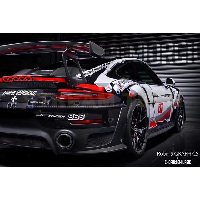 PORSCHE ポルシェ 911 991 後期 GT2 RSタイプ バンパー対応 可変
