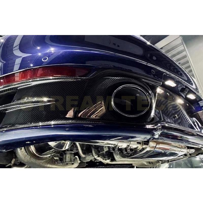 PORSCHE ポルシェ 992 カレラ用 スポーツデザイン ドライカーボン リアディフューザー リアアンダースポイラー リアリップ アンダーリップ 911 Carrera S 4 4S |  | 04