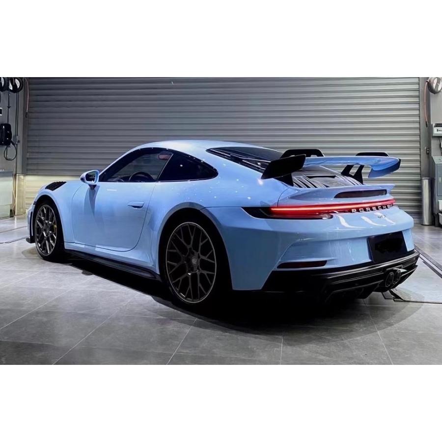 PORSCHE ポルシェ 992 カレラ用 GT3タイプ サイドスカート 左右セット ...