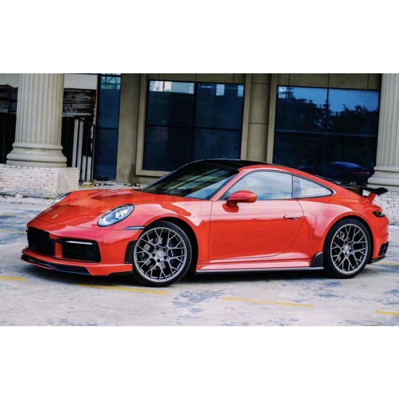 PORSCHE ポルシェ 992 カレラ用 TAタイプ ハーフカーボン フロントスポイラー フロントリップ リップスポイラー アンダーリップ TECHART 911 Carrera S 4 4S |  | 03