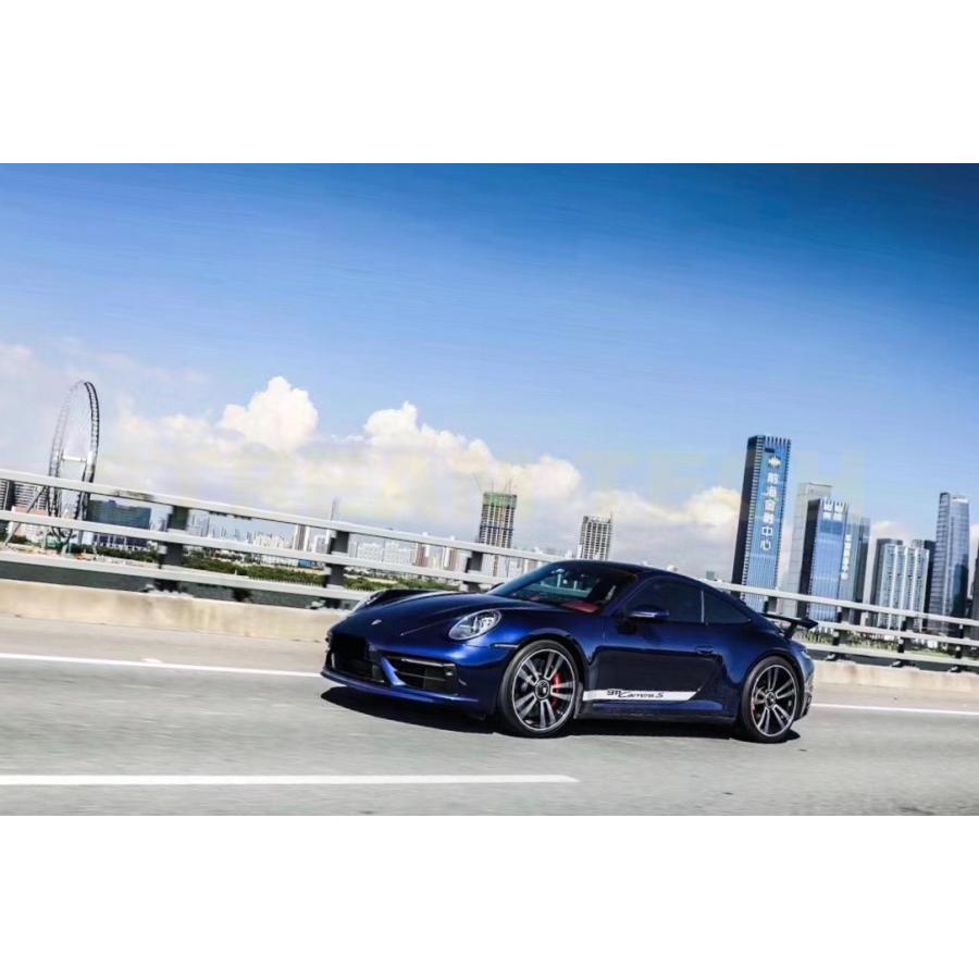 PORSCHE ポルシェ 992 カレラ用 スポーツデザイン リアウイング GTウイング リアスポイラー トランクスポイラー 3種類有 FRP 綾織 Porsche 911 Carrera S 4 4S |  | 10