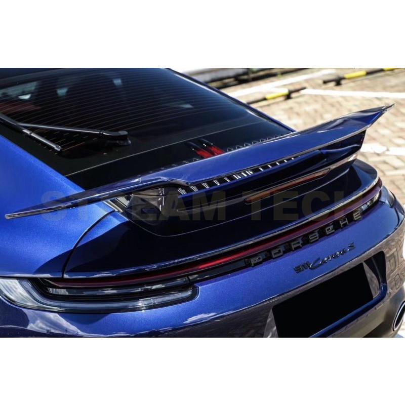 PORSCHE ポルシェ 992 カレラ用 スポーツデザイン リアウイング GTウイング リアスポイラー トランクスポイラー 3種類有 FRP 綾織 Porsche 911 Carrera S 4 4S |  | 05