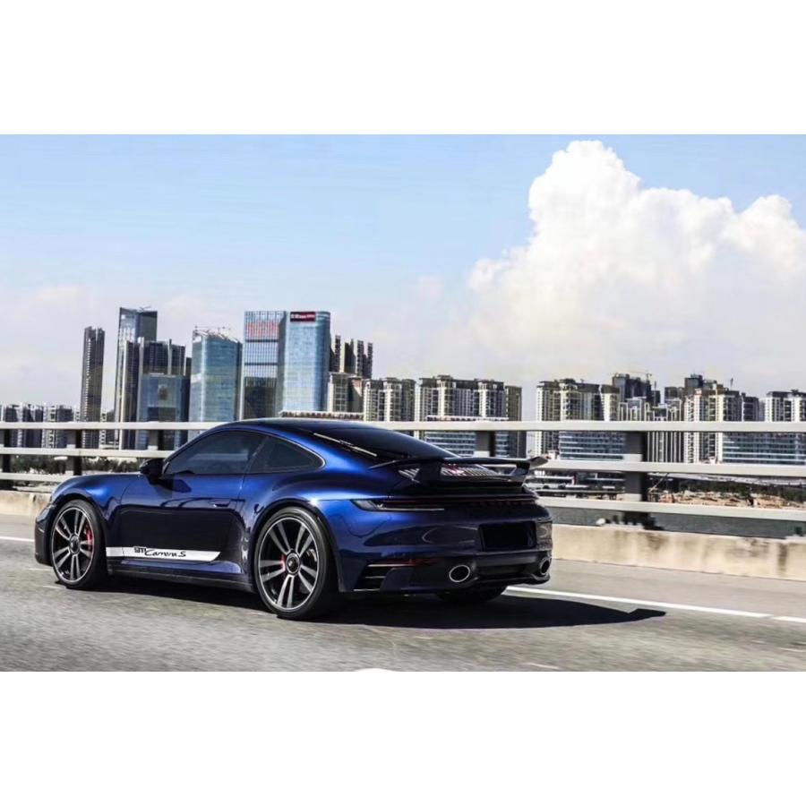 PORSCHE ポルシェ 992 カレラ用 スポーツデザイン リアウイング GTウイング リアスポイラー トランクスポイラー 3種類有 FRP 綾織 Porsche 911 Carrera S 4 4S |  | 08