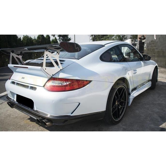 PORSCHE ポルシェ 997 カレラ用 GT3 RSタイプ リアウイング 3種類有 FRP ハーフカーボン フルカーボン レーシングウイング クジラウイング 911 前期 後期 人気 |  | 05