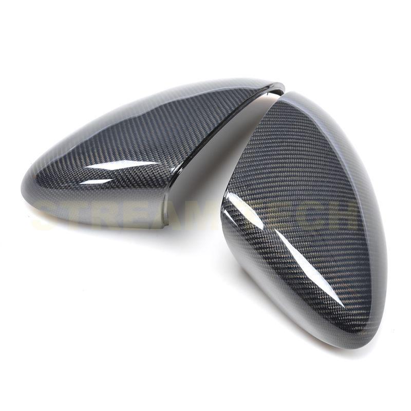 PORSCHE ポルシェ 958 カイエン 前期用 カーボン ミラーカバー 交換式