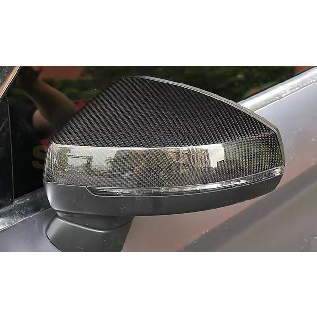 AUDI アウディ 8V A3 S3 RS3用 カーボン ミラーカバー 交換式 レーン  