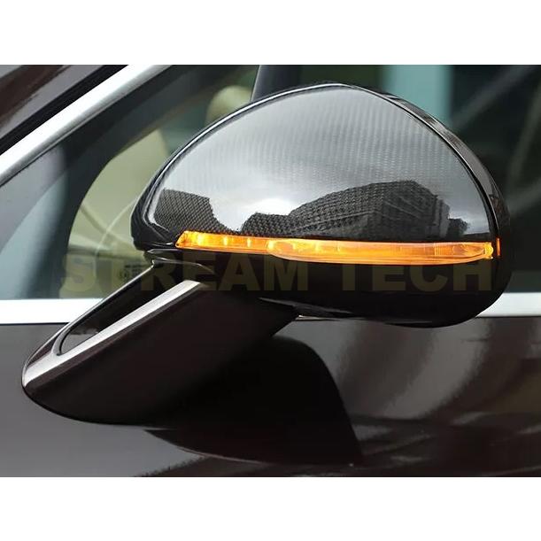 PORSCHE ポルシェ マカン用 リアルカーボン ミラーカバー 貼り付け式