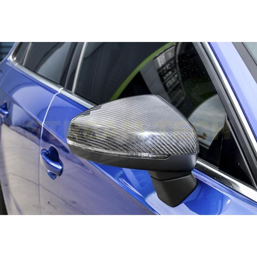 AUDI アウディ 8V A3 S3 RS3用 カーボン ミラーカバー 交換式 レーンチェンジアシスト無し サイドミラーカバー ドアミラーカバー バックミラーカバー 綾織 人気 |  | 15