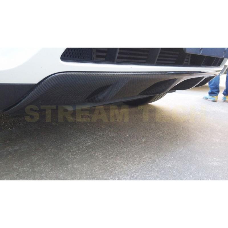 PORSCHE ポルシェ マカン用 カーボン フロントバンパーガード フロントガーニッシュ アンダーカバー バンパースポイラー エアロガーニッシュ 綾織 95B Macan | 