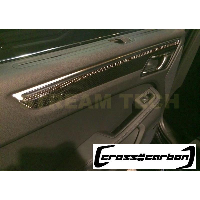 PORSCHE ポルシェ マカン 前期 右ハンドル用 カーボン インテリアパネル 7点セット カーボンパネル ガーニッシュ インパネ 綾織カーボン 95B Macan 人気商品 |  | 03