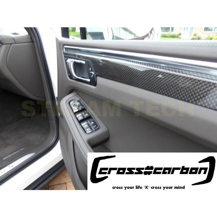 PORSCHE ポルシェ マカン 前期 右ハンドル用 カーボン インテリアパネル 7点セット カーボンパネル ガーニッシュ インパネ 綾織カーボン 95B Macan 人気商品 |  | 04