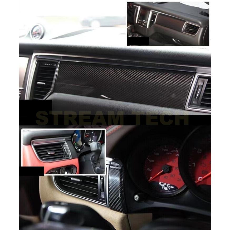 PORSCHE ポルシェ マカン 前期 右ハンドル用 カーボン インテリアパネル 7点セット カーボンパネル ガーニッシュ インパネ 綾織カーボン 95B Macan 人気商品 |  | 08