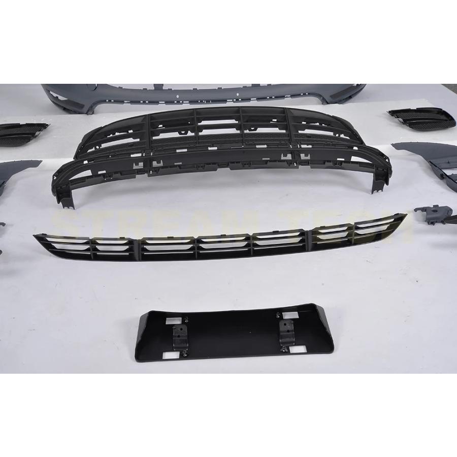 PORSCHE ポルシェ マカン用 ターボタイプ フロントバンパー ボディキット バンパー グリル フォグランプ デイライト エアロ PPウレタン製 95B Porsche Macan |  | 07