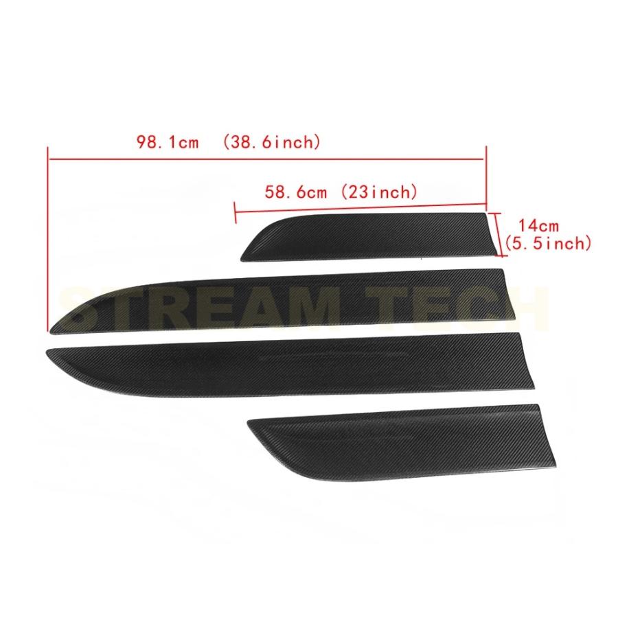 PORSCHE ポルシェ マカン用 リアルカーボン ドアパネル ドアトリム ドアフェンダー カーボンパネル カーボンガーニッシュ 綾織 95B Macan S GTS ターボ 人気商品 |  | 10