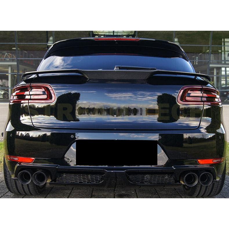 PORSCHE ポルシェ マカン用 Hタイプ カーボン トランクスポイラー リア