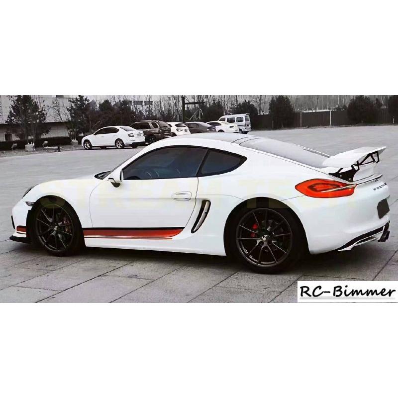 PORSCHE ポルシェ 981 ケイマン ボクスター用 TECHAタイプ GTウイング