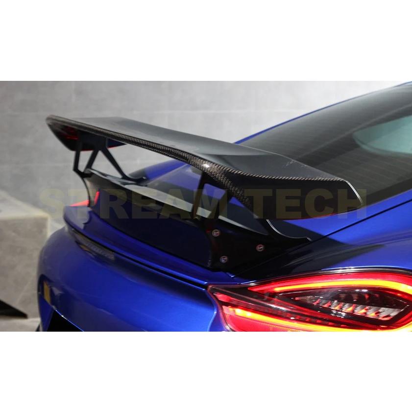 PORSCHE ポルシェ 981 ケイマン ボクスター用 TECHAタイプ GTウイング