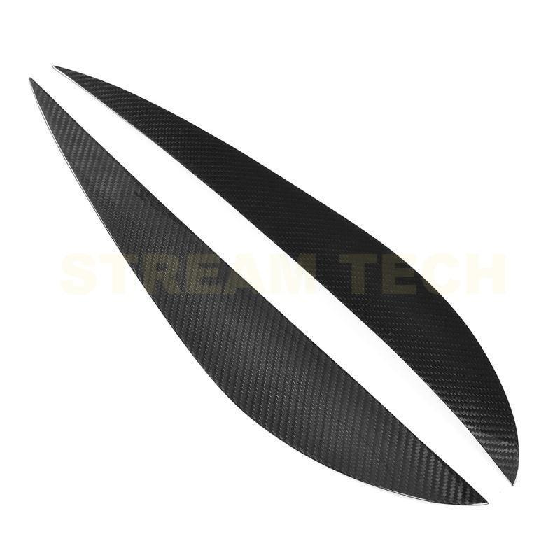 PORSCHE ポルシェ マカン用 ドライカーボン ヘッドライト アイライン ライトガーニッシュ カーボンガーニッシュ ライトカバー カーボンカバー 綾織 Macan 人気 |  | 02