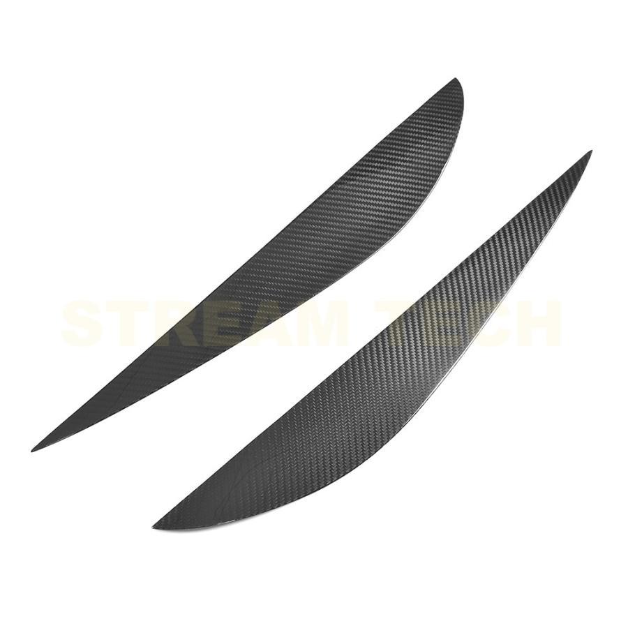 PORSCHE ポルシェ マカン用 ドライカーボン ヘッドライト アイライン ライトガーニッシュ カーボンガーニッシュ ライトカバー カーボンカバー 綾織 Macan 人気 |  | 03